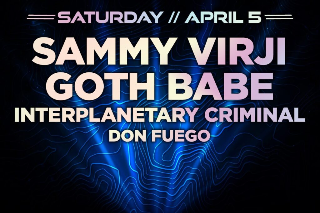 Après at The Amp w/ Sammy Virji + Goth Babe