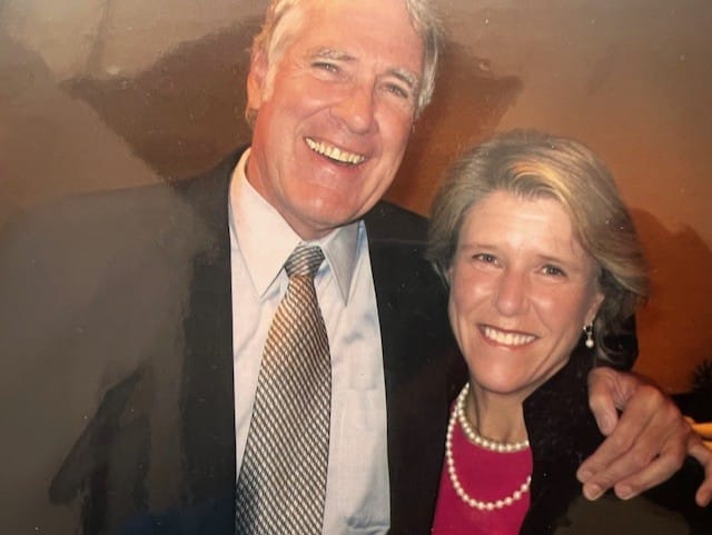 Caroline Fisher and Bob Knous at the VVF Black Diamond Ball