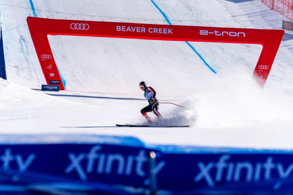 Birds of Brey Finish line at Beaver Creek